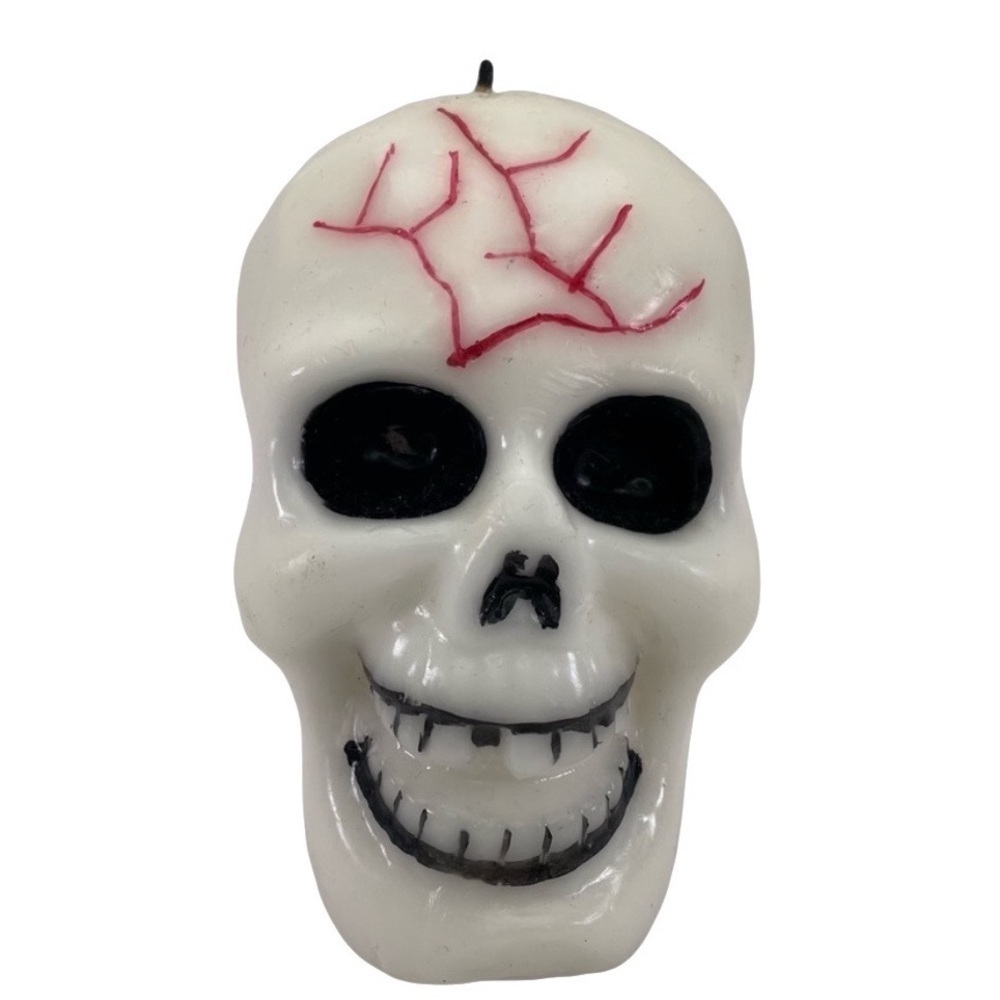 Halloween Skull Blood Wax Candle